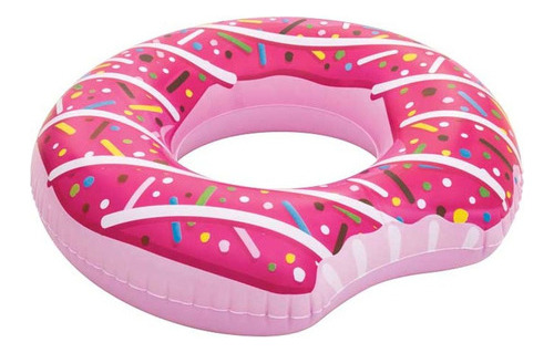 Boia Rosquinha Inflável Donut Granulado Bestway - 107cm