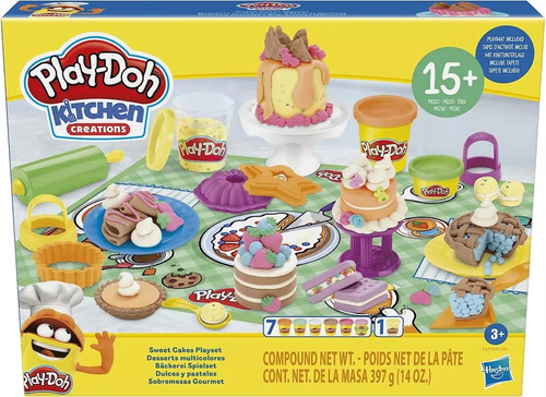 Play Doh Dulces Y Pasteles Playset F1791