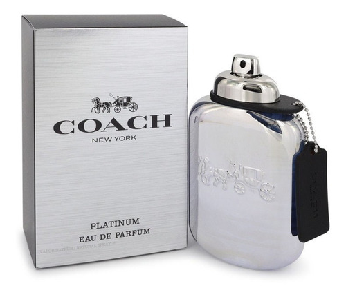 Perfume Coach Platinum Edt 60ml Caballero 100% Original