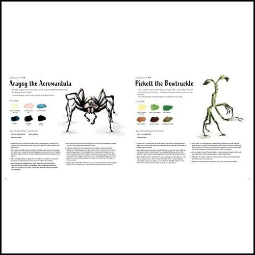 Harry Potter: Magia De La Acuarela: Flora Y Fauna