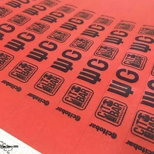 Imagen 5 de 9 de Brazaletes Tyvek Personalizados