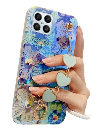 Funda For Honor X8 4g Con Diseño De Flores