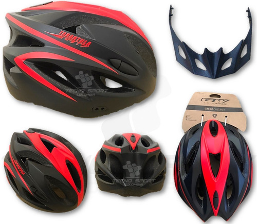 Casco Gw Ciclismo Bicicleta Montaña Ruta Patinaje Ajustable