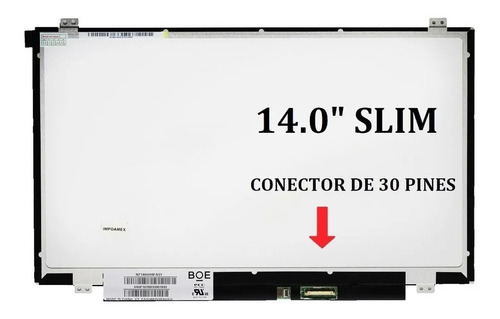 Imagen 2 de 4 de Pantalla 14.0 Slim 30 Pines Lenovo Ideapad 100-14iby