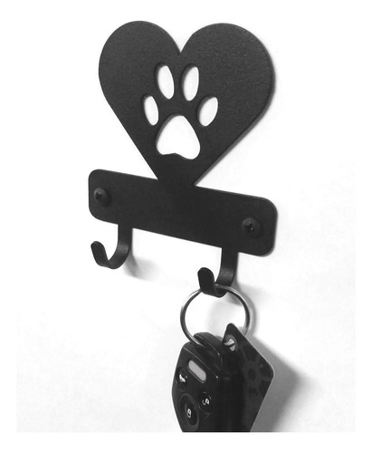 Pata De Perro En Miniatura En Forma De Corazón - Soporte De
