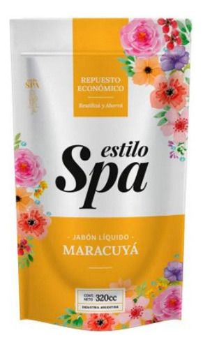 Jabón Liquido  Maracuya Doy Pack X320ml Spa
