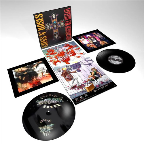 Lp Guns N Roses Appetite For Destruction 2 Lps Ed. Edición limitada de nuevo álbum de lujo