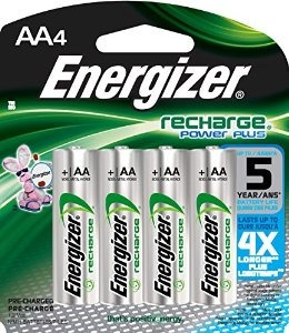 Baterías Energizer Power Plus Nimh Aa Recargables 4-count (2