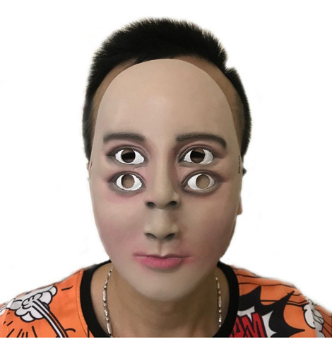 Halloween Máscaras Cosplay Máscara Terrorífica De 4 Ojos