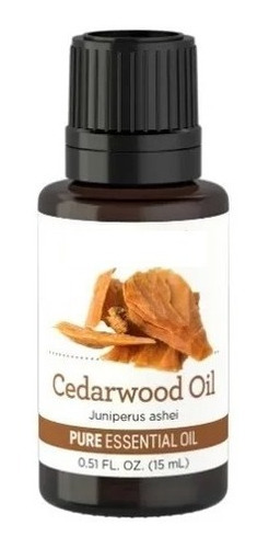 Aceite Esencial Cedro Puro 15ml Cedarwood Puré Aromatherapy 