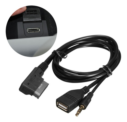 Interface Aux Cable Music Mdi Ami Mmi Usb+ For A6l A8l Q7 A3
