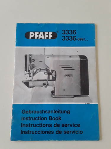 Manual Pfaff 3336