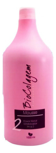 Escova Progressiva Manga Rosa Biocolagem 1x1000ml Mousse