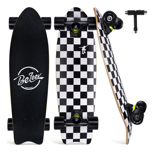 Cruiser Skateboards Para Principiantes, 27 X 8 Pulgadas, Pat