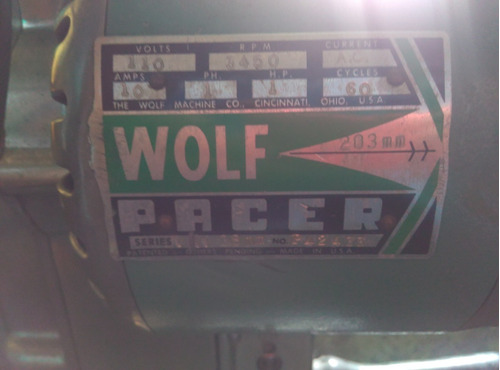 Cortadora De Tela Wolf Pacer