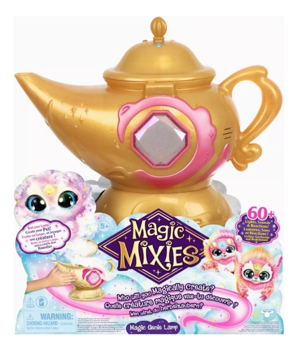 Magic Mixies Lámpara Genio Peluche Interactivo +60 Sonidos R