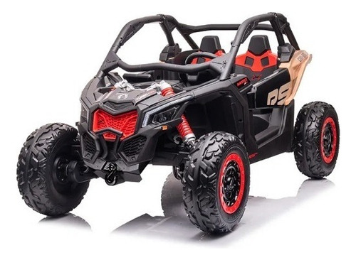 Carro a bateria para crianças LedOffRoadCuliacan Can-Am Maverick X3  cor preto 