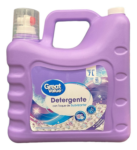 Detergente Líquido C Toque De Suavizante Y Fragancia G V 7 L