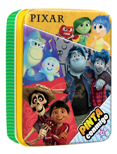 Latas Coleccionables Vertice Disney Pixar 24 Unid