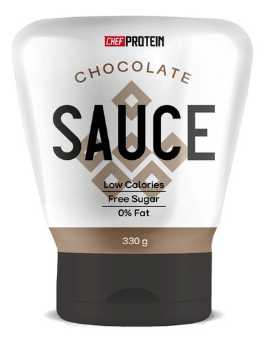 Salsa Chef Sauce 330 Grs. Chef Protein Sabor Chocolate