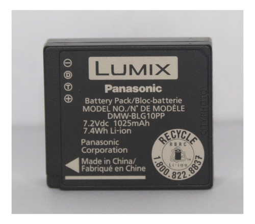 Bateria Lumix Panasonic Dmw Blg10pp De 1025 Mah Suelto