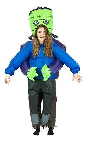 Bodysocks Fancy Dress Scary Frankenstein Disfraz Inflable Pa