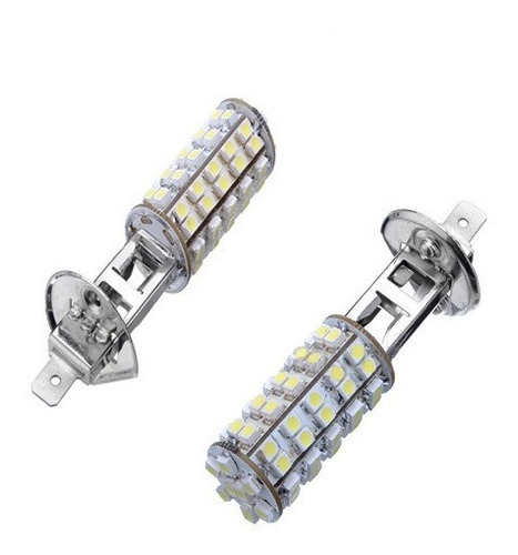 Led H1 120 Led Smd Branco Xenon Nevoeiro Feixe De Estrada