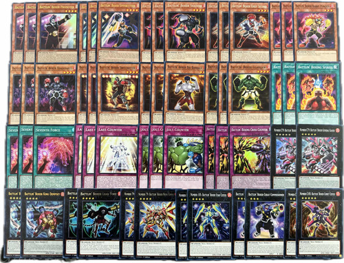 Deck Battlin Boxer Led10 Yugioh Tcg