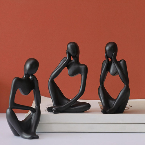 2 Piezas De De Escultura, Estatuas Para El Hogar,