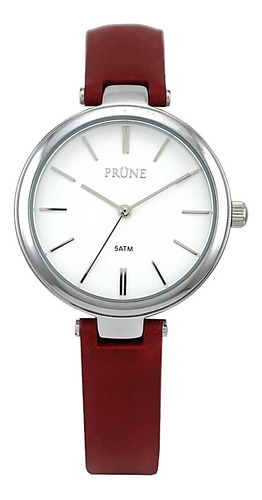 Reloj Dama Prune Pru-1090-4a Wr 50m Ag Oficial Gtia 12 Meses