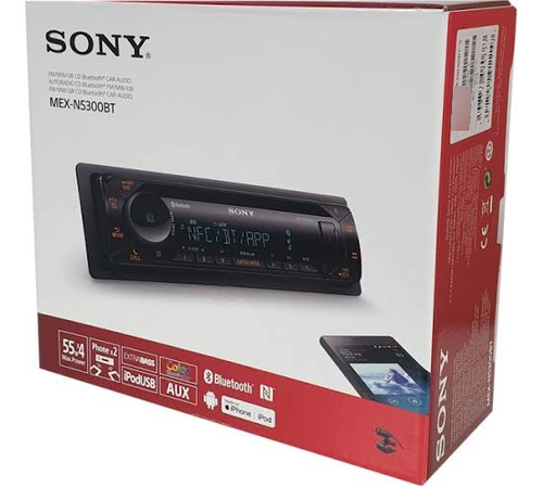 Sony Mex-n5300bt Usb Auxiliar Bluetooth Camaleon 3 Par Rca 