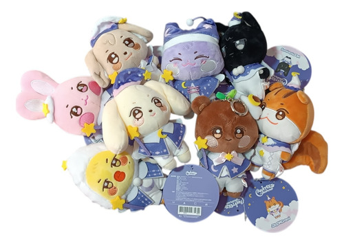 Aniteez Plush Keyring Guardian Angel Original Kpop ( Ateez ) Ddeongbyeoli Seonghwa