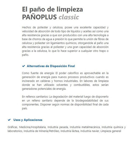 Imagen 2 de 4 de Trapo Blanco Celulosa Bolsa De 5kg