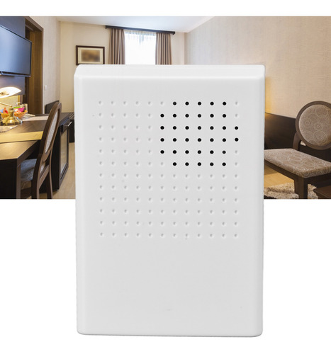 Imagen 9 de 10 de Timbre Con Cable 12v Electronic Dingdong Ringtone 90db Blanc