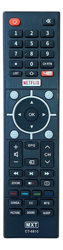 Controle Compatível Com Tv Semp Toshiba Led Ct-6810 Ct-6840