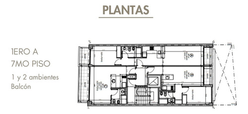 Venta Departamento 1 Ambiente A Estrenar Balcon