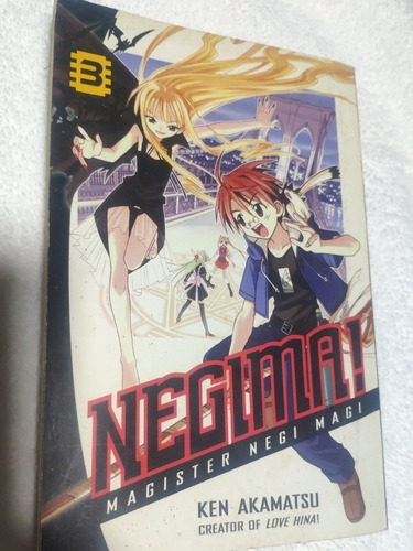 Negima 3, Libro De Manga