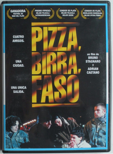 Dvd - Pizza Birra Faso - Bruno Stagnaro Y Adrian Caetano