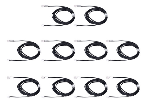 Sensor De Termistor, Sonda De Temperatura Ntc Temp, 10 Pieza