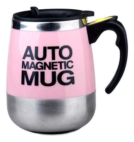 Café Taza Autocalentable Auto Agitable Magnetica Mezcladora