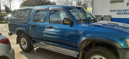 Imagen 11 de 25 de Toyota Hilux 1999 2.8 D/cab 4x4 D Dlx
