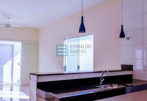 Imagem 7 de 14 de Edinaldo Santos - Residencial Carpe Diem Casa De 2/4 Com Área Gourmet - 735