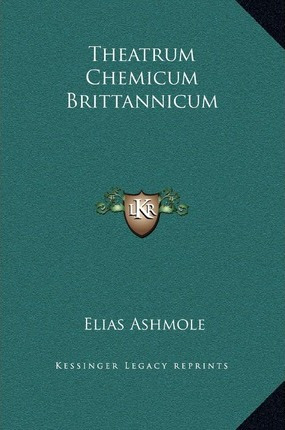 Libro Theatrum Chemicum Brittannicum - Elias Ashmole