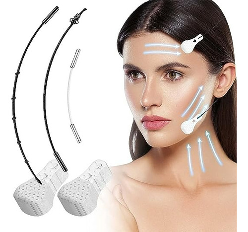 40 Unids Parches Adhesivo Cinta Estiramiento Facial Forma V