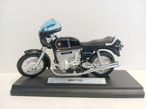 Motos A Escala 1.18 Colección Motos De Leyenda Welly Escala Bmw R100 S