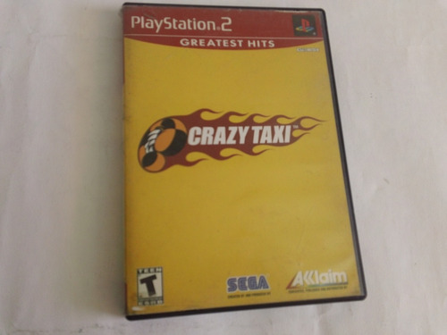 Crazy Taxi Playstation 2 Completo E Impecable