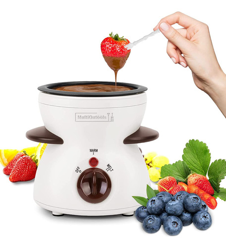 Multioutools Juego De Mini Ollas Electricas Para Fondue Con