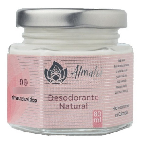 Desodorante Natural Ecológico - Kg a $356