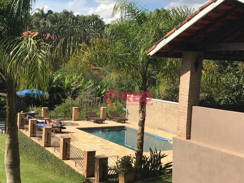 Magnifica Chácara No Condomínio Sitio Lagos Com Acesso A Represa - Ch0032