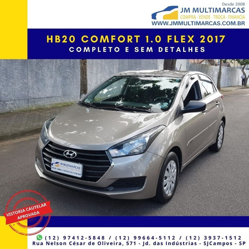 Hb20 Comfort 1.0 Flex 2017 Completíssimo E Sem Detalhes